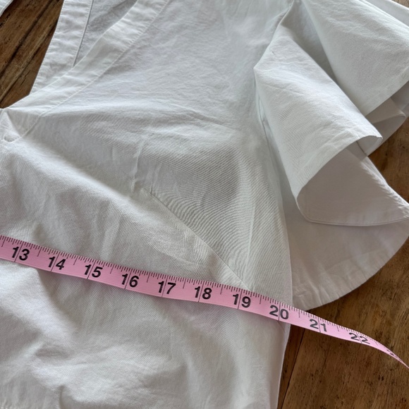 NWOT Maeve Flutter-Sleeve Top by Anthropologie in sz Medium - Picture 9 of 11